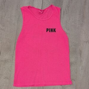 Victoria's Secret PINK Neon Fuchsia Tank Top